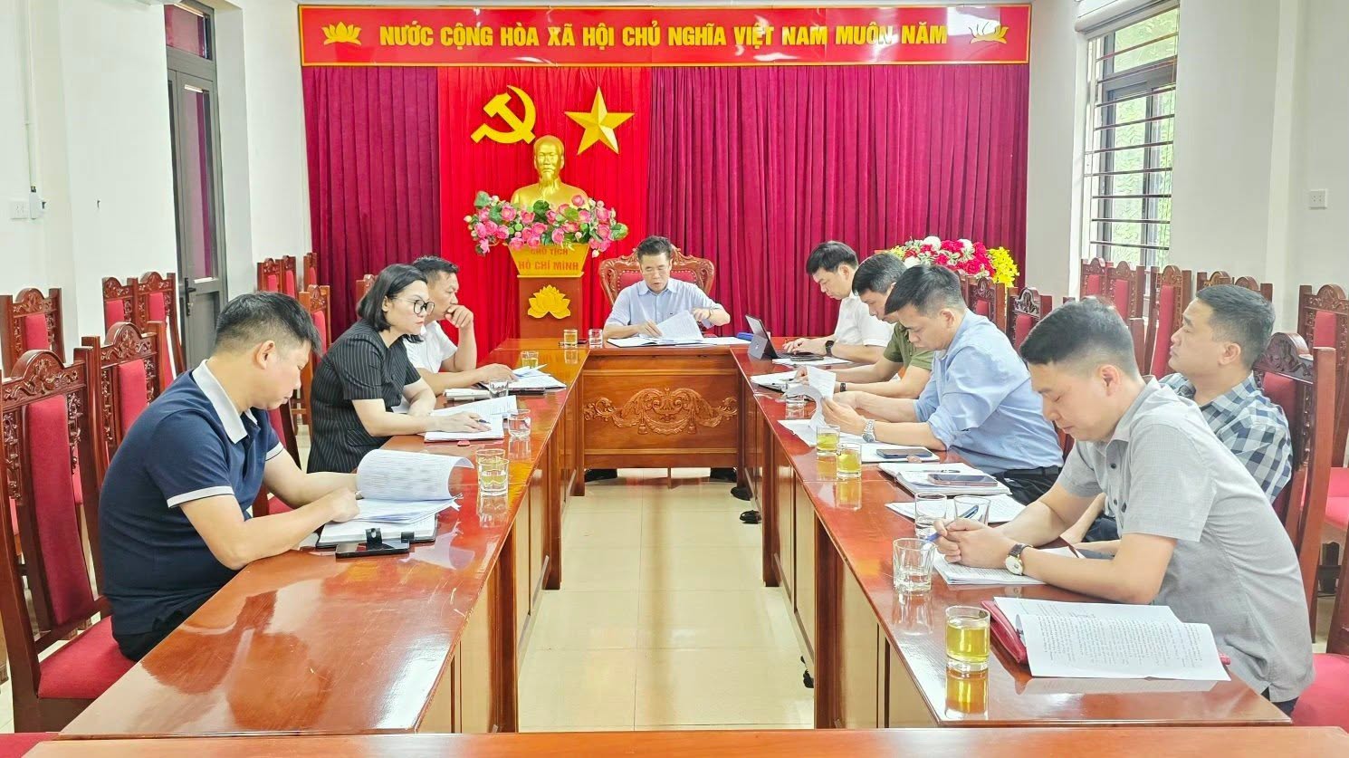 Xã Hát Môn tập trung tháo gỡ khó khăn, đẩy nhanh tiến độ giải ngân vốn đầu tư công năm 2026