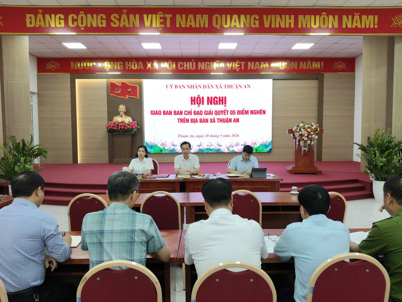 Xã Thuận An quyết liệt tháo gỡ các điểm nghẽn, không để vi phạm tái diễn trên địa bàn