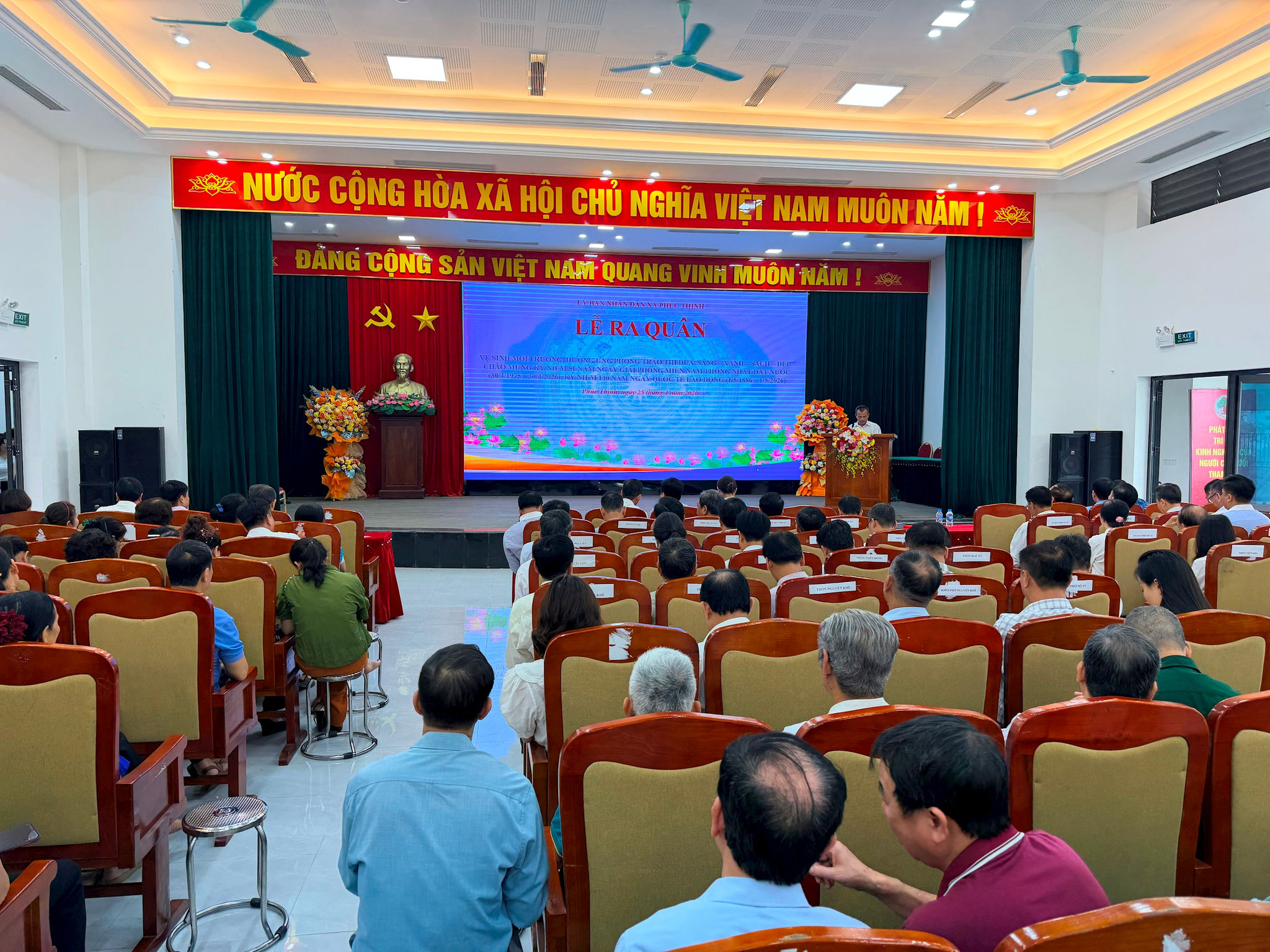 Xã Phúc Thịnh phát động phong trào “Sáng - Xanh - Sạch - Đẹp”, lan tỏa trách nhiệm bảo vệ môi trường từ cộng đồng