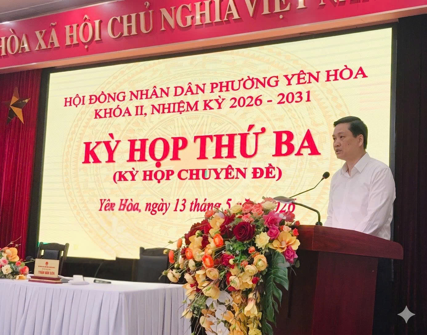HĐND phường Yên Hòa quyết nghị nhiều nội dung trọng tâm, tạo nền tảng phát triển giai đoạn 2026-2030