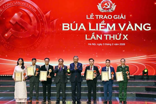 Hưởng ứng Giải Búa liềm vàng lần thứ XI - năm 2026: Hà Nội đẩy mạnh tuyên truyền, nâng cao chất lượng tác phẩm báo chí về xây dựng Đảng