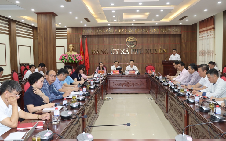 Xã Phú Xuyên tăng tốc thực hiện nhiệm vụ quý II, quyết liệt tháo gỡ điểm nghẽn và nâng cao hiệu quả quản trị số