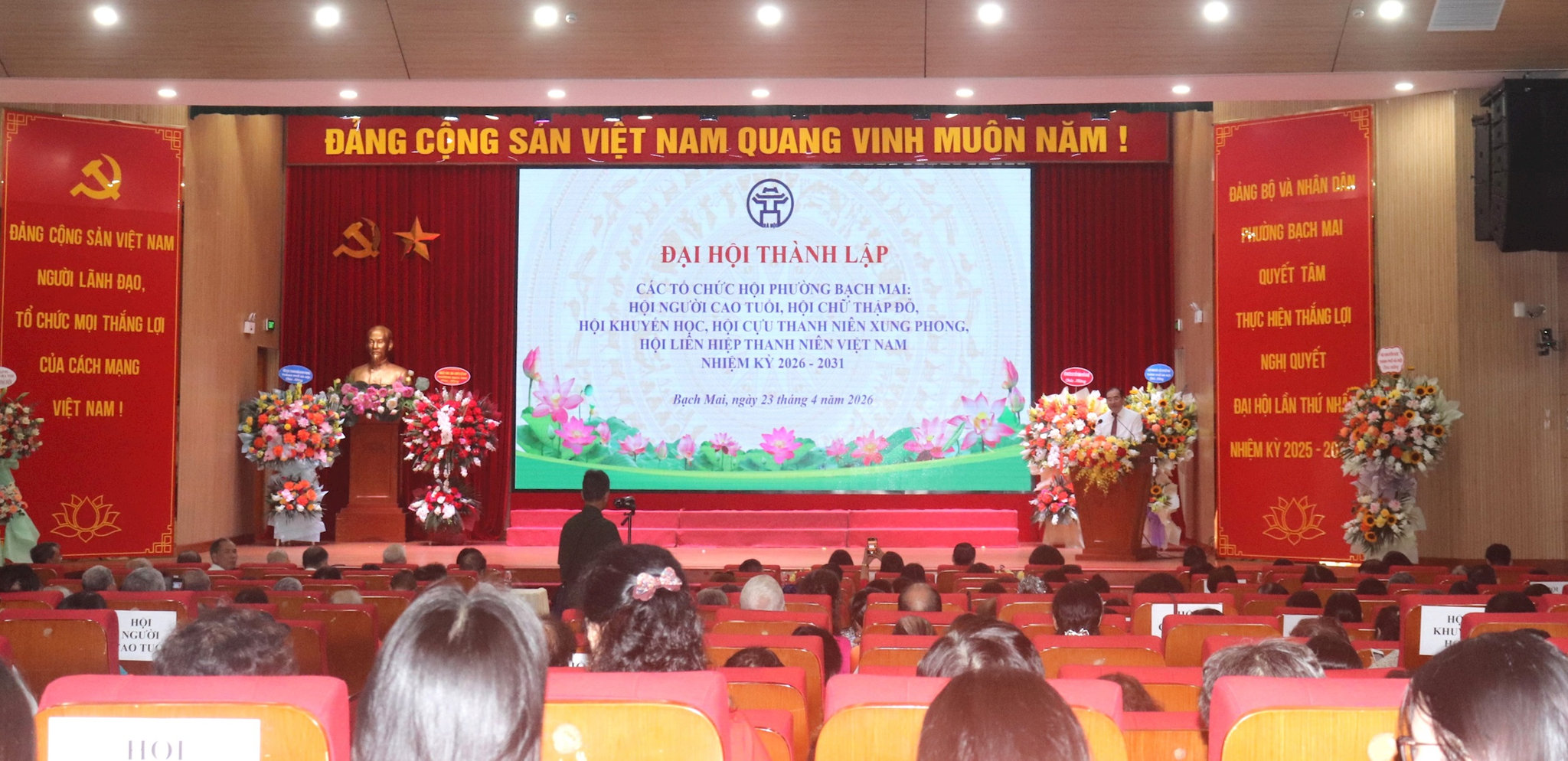 Phường Bạch Mai kiện toàn 5 tổ chức hội, phát huy sức mạnh hơn 7.000 hội viên