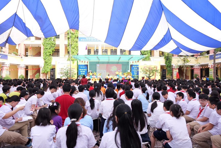 Phường Bạch Mai lan tỏa truyền thống Đội qua chuỗi hoạt động ý nghĩa dành cho thiếu nhi