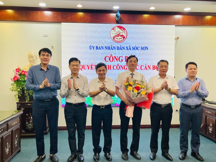 Xã Sóc Sơn kiện toàn nhân sự lãnh đạo Phòng Kinh tế, tăng cường năng lực tham mưu phát triển địa phương
