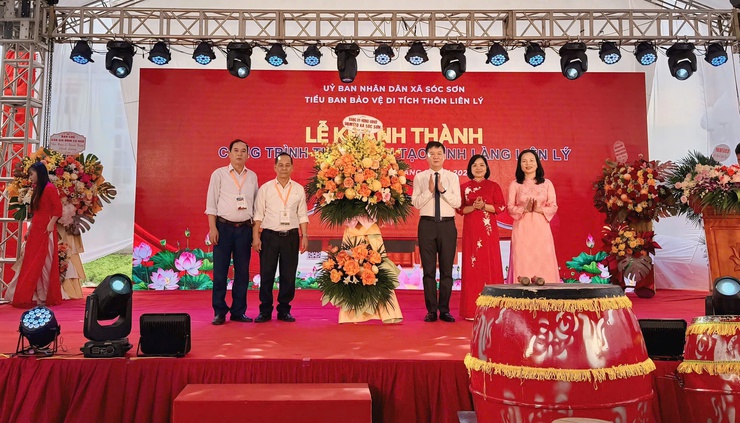Xã Sóc Sơn khánh thành Đình làng Liên Lý, gìn giữ giá trị di sản văn hóa truyền thống