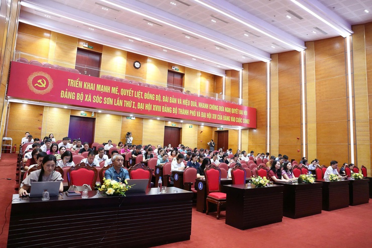 Xã Sóc Sơn thúc đẩy chuyển đổi số trong quản trị công vụ với Hệ thống HanoiWork và mô hình đánh giá OKR/KPI