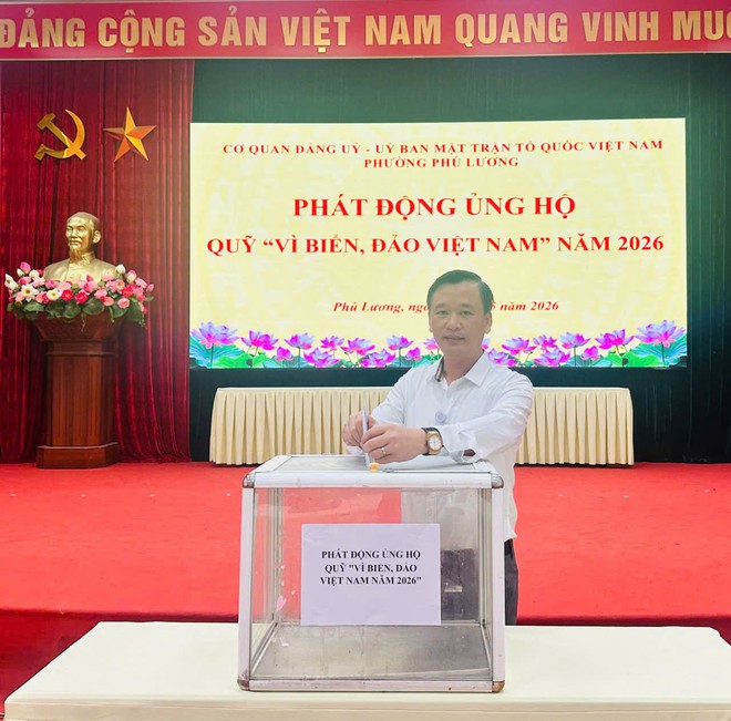 Phường Phú Lương phát động thi đua thực hiện nhiệm vụ tháng 5, lan tỏa trách nhiệm vì biển, đảo Tổ quốc