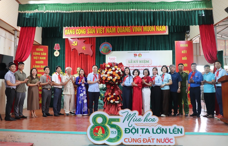 Xã Phú Xuyên lan tỏa truyền thống Đội qua hành trình giáo dục lịch sử và bồi dưỡng thế hệ măng non