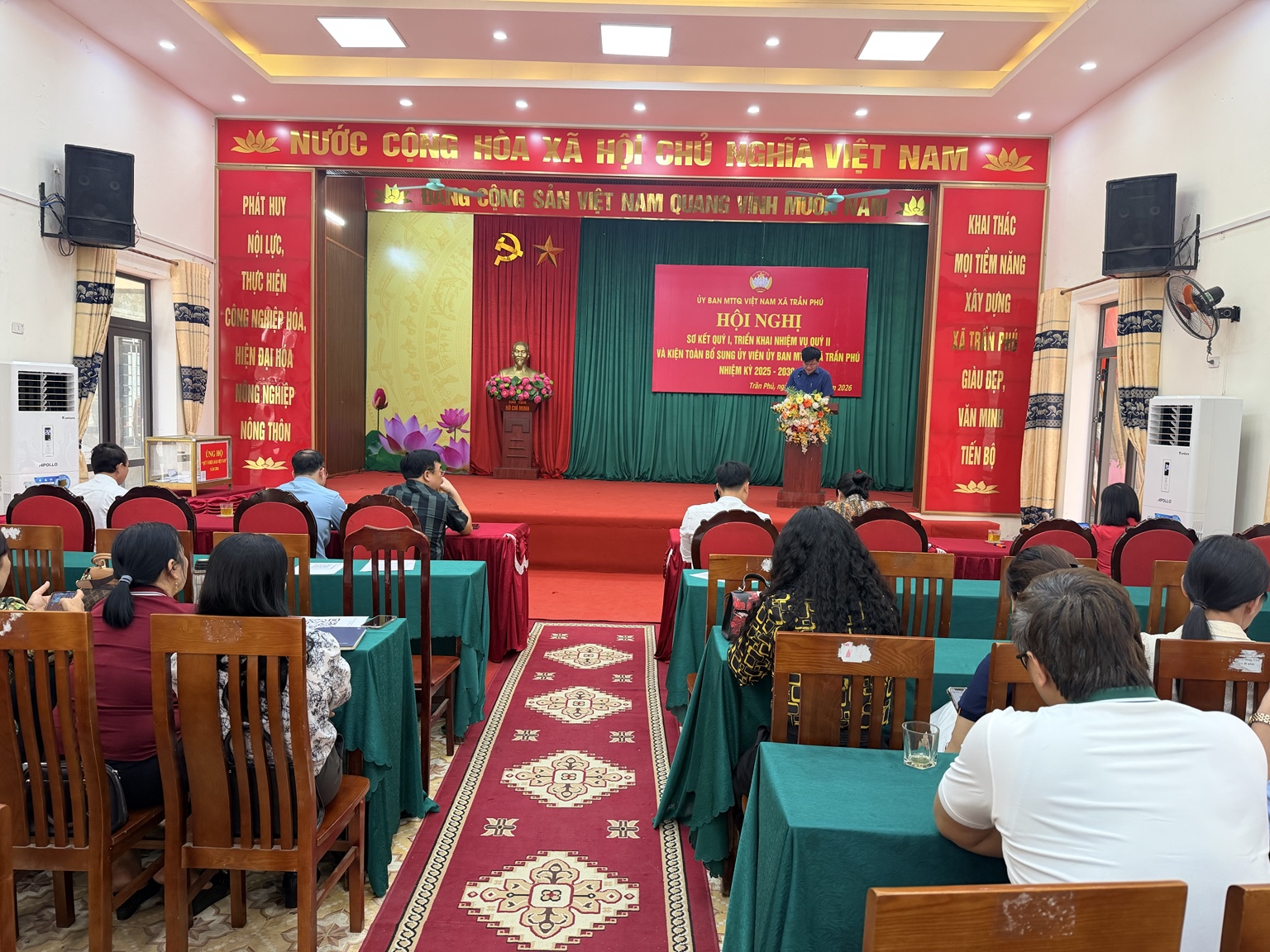 Xã Trần Phú củng cố tổ chức Mặt trận, nâng cao hiệu quả giám sát và phát huy sức mạnh khối đại đoàn kết toàn dân
