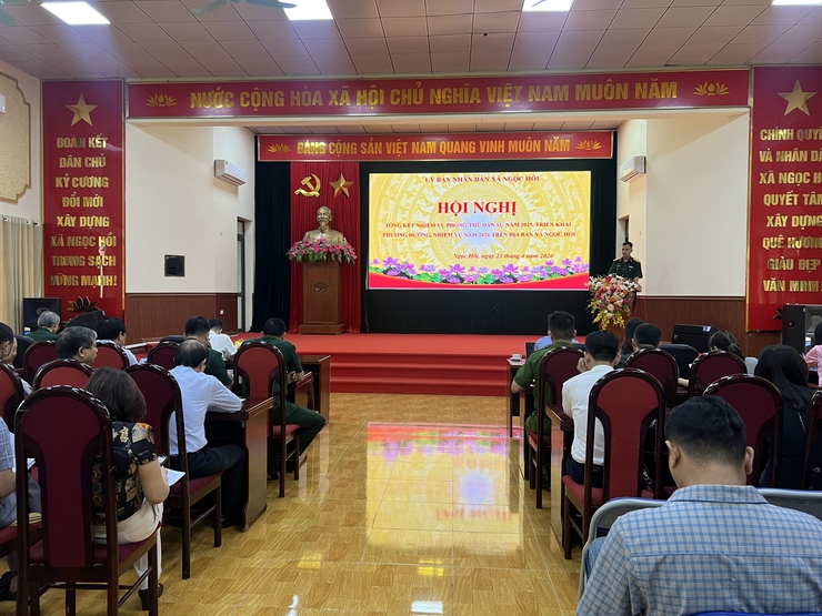 Xã Ngọc Hồi chủ động phòng thủ dân sự, nâng năng lực ứng phó ngay từ cơ sở