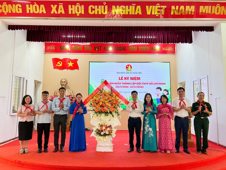 Xã Ngọc Hồi lan tỏa khát vọng tuổi thơ tại Lễ kỷ niệm 85 năm thành lập Đội Thiếu niên Tiền phong Hồ Chí Minh