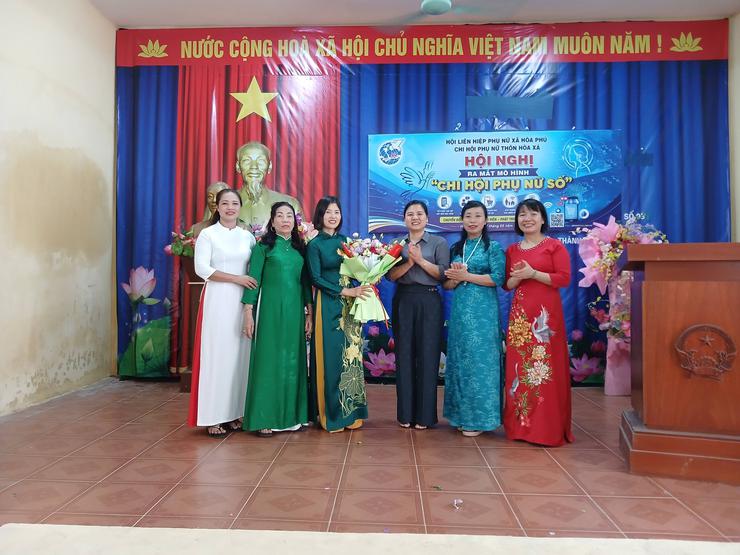 Xã Hòa Phú ra mắt mô hình “Chi hội Phụ nữ số”, thúc đẩy chuyển đổi số từ cơ sở