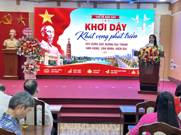 Xã Đại Thanh tôn vinh những hạt nhân tuyên truyền xuất sắc tại Hội thi Báo cáo viên, Tuyên truyền viên giỏi năm 2026