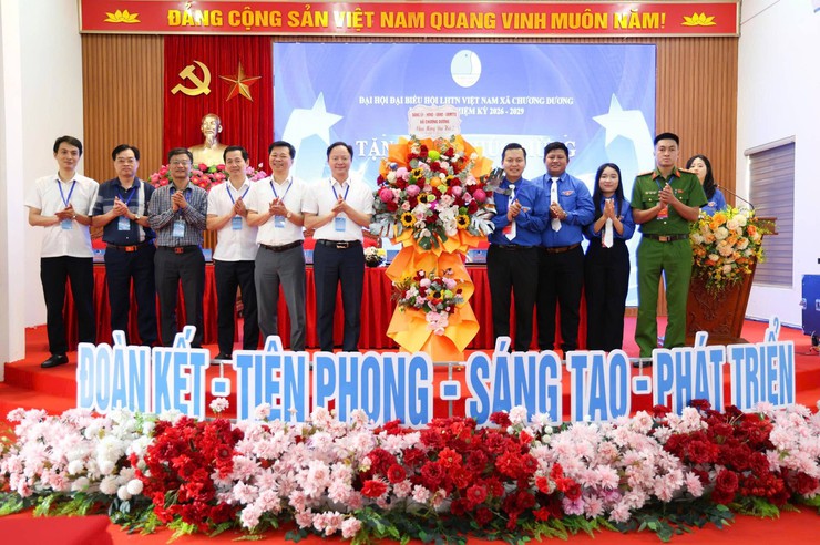 Xã Chương Dương khơi dậy khát vọng cống hiến của tuổi trẻ tại Đại hội Hội Liên hiệp Thanh niên Việt Nam lần thứ I