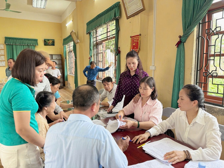 Xã Chương Dương đẩy nhanh chi trả bồi thường giải phóng mặt bằng, tạo động lực triển khai Dự án Khu đô thị thể thao Olympic