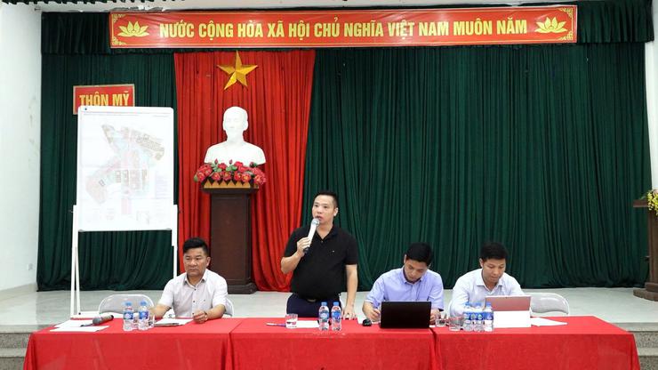 Xã Bình Minh tăng cường đối thoại, tạo đồng thuận trong công tác giải phóng mặt bằng Dự án Khu đô thị Thanh Hà A, B