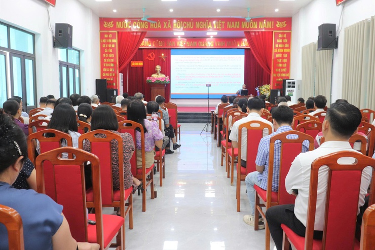 Xã Bình Minh quán triệt chuyên đề học tập và làm theo Bác, nâng cao trách nhiệm phục vụ nhân dân trong giai đoạn mới