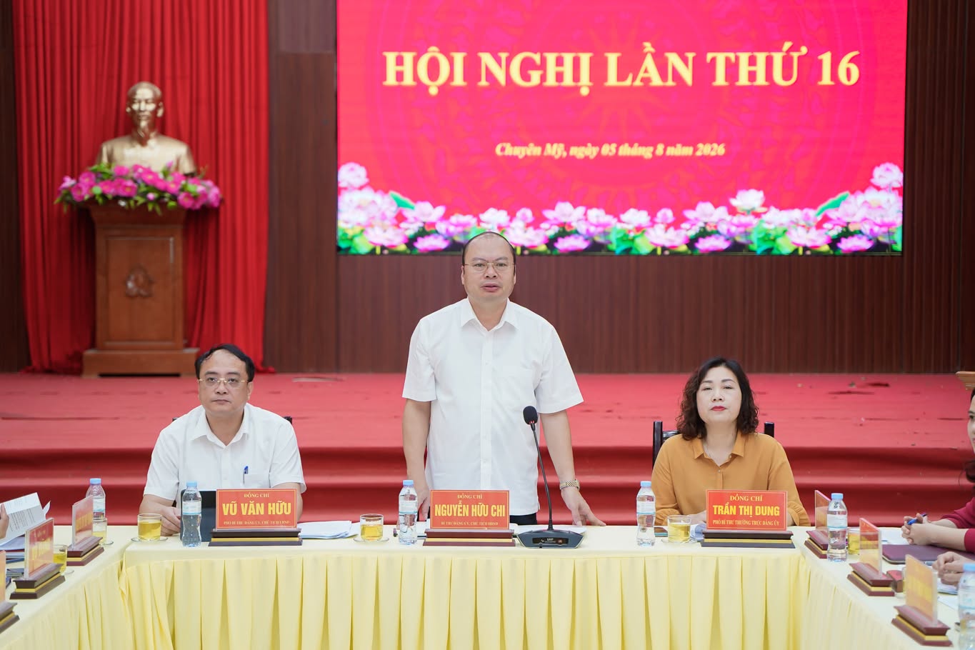 Xã Chuyên Mỹ thống nhất phương án kiện toàn tổ chức cơ sở đảng, nâng cao hiệu lực lãnh đạo sau sắp xếp