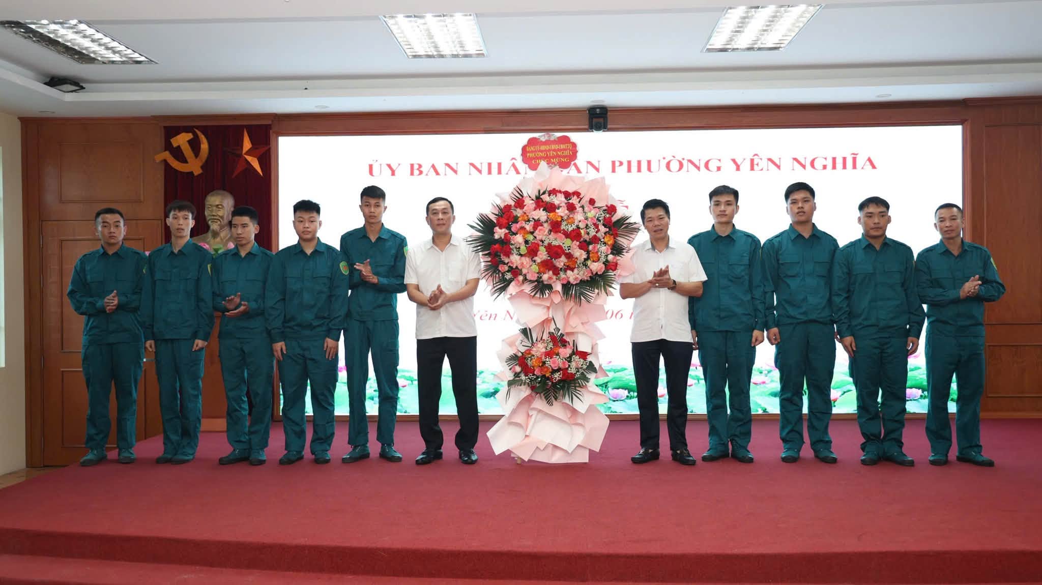 Phường Yên Nghĩa ra mắt Tiểu đội Dân quân thường trực, nâng cao năng lực sẵn sàng chiến đấu ngay từ cơ sở