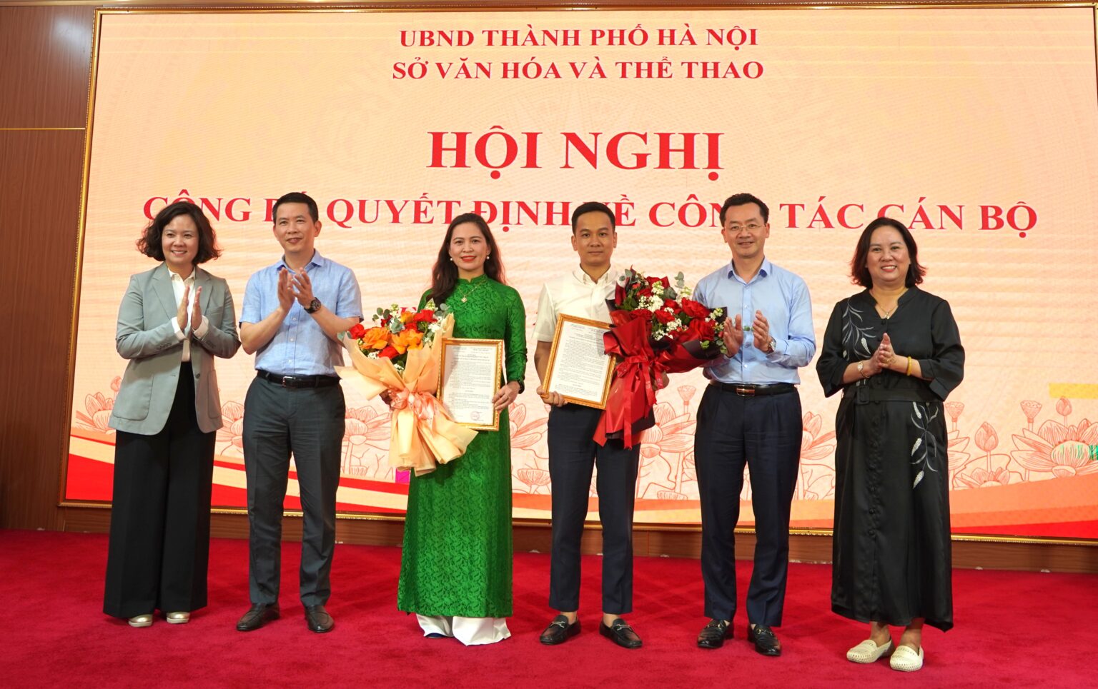 Sở Văn hóa và Thể thao thành phố Hà Nội kiện toàn đội ngũ lãnh đạo, tăng cường năng lực tham mưu cho giai đoạn phát triển mới