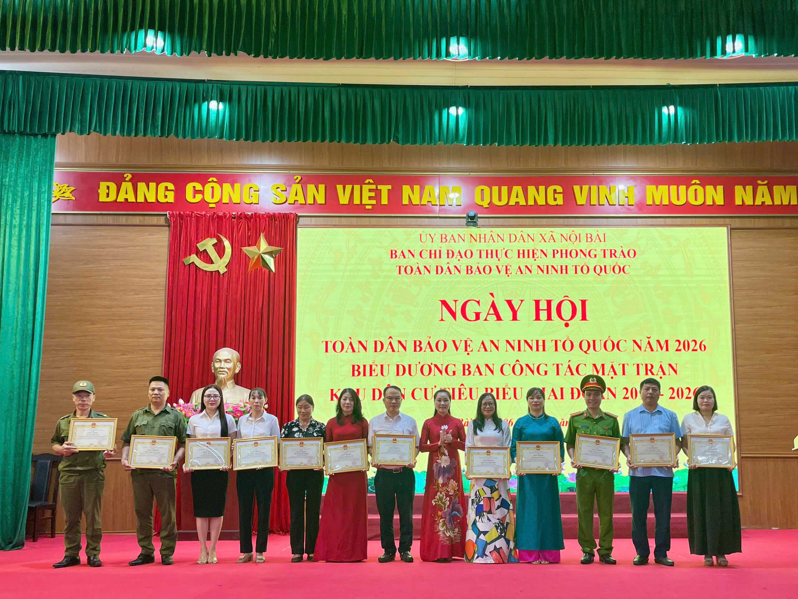 Xã Nội Bài phát huy sức mạnh toàn dân, nhân rộng những hạt nhân giữ vững an ninh từ cơ sở