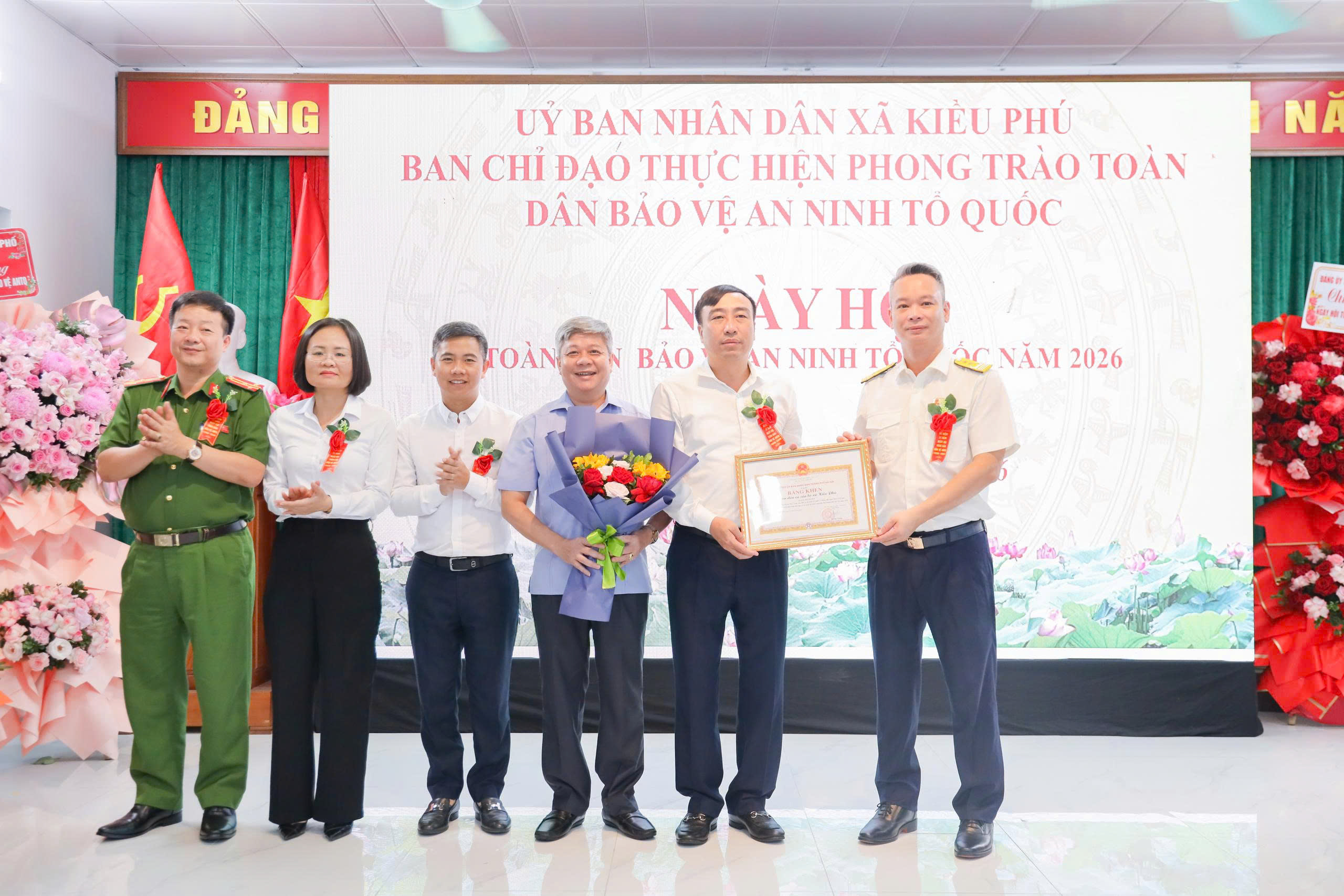 Xã Kiều Phú lan tỏa mô hình nhân văn trong Ngày hội toàn dân bảo vệ an ninh Tổ quốc