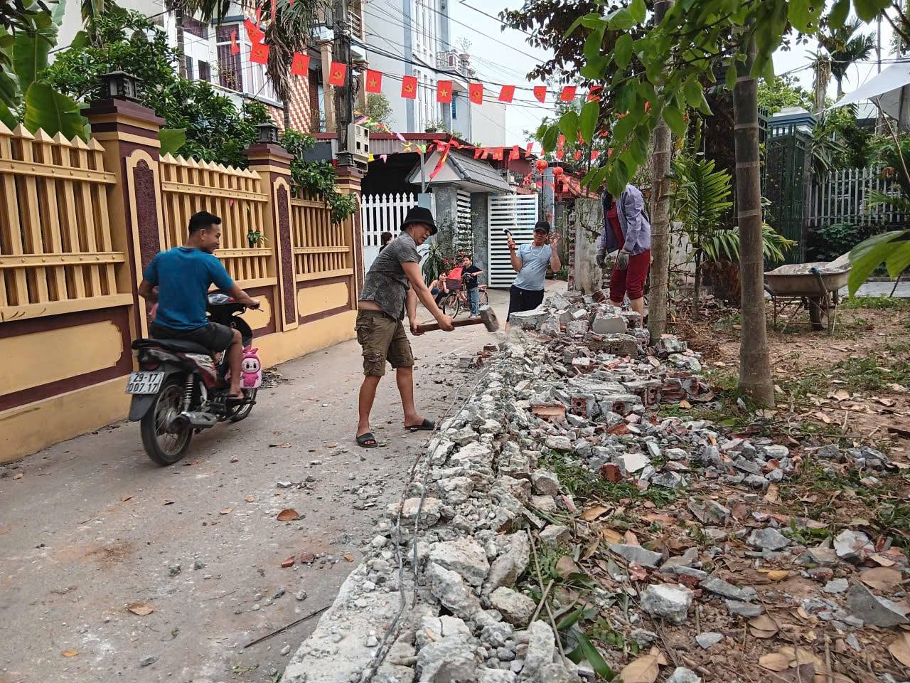 Xã Cổ Đô phát huy dân vận khéo, huy động sức dân xây dựng hạ tầng quê hương
