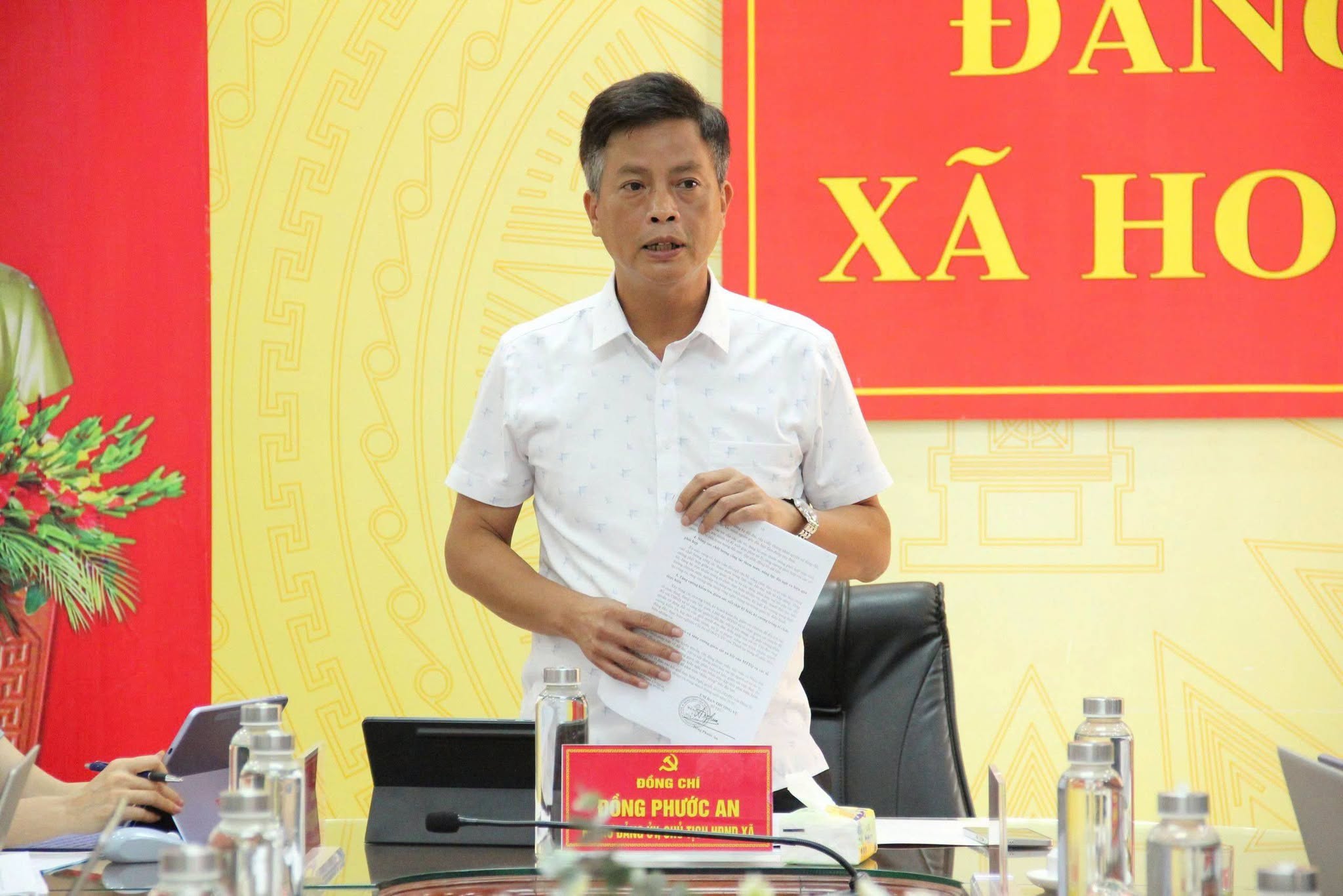 Xã Hòa Lạc siết chặt quản lý đất đai, đẩy nhanh cấp Giấy chứng nhận quyền sử dụng đất và xử lý vi phạm tồn đọng