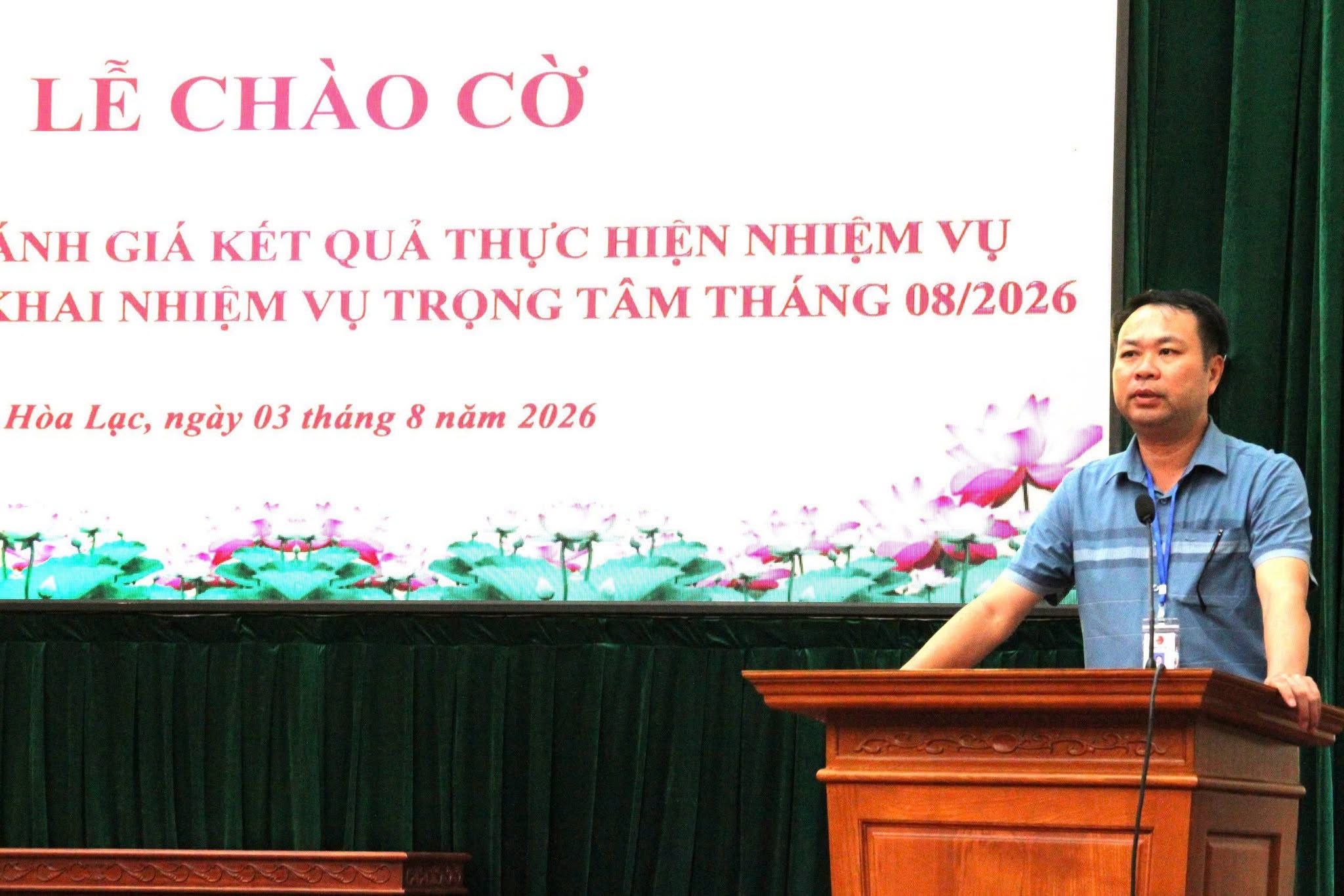 Xã Hòa Lạc tăng tốc thực hiện nhiệm vụ trọng tâm, quyết liệt tháo gỡ điểm nghẽn phát triển trong những tháng cuối năm