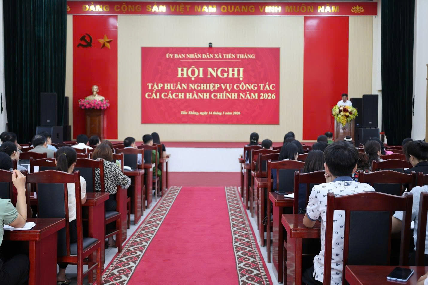 Xã Tiến Thắng nâng chất cải cách hành chính, thúc đẩy quản trị trên môi trường số