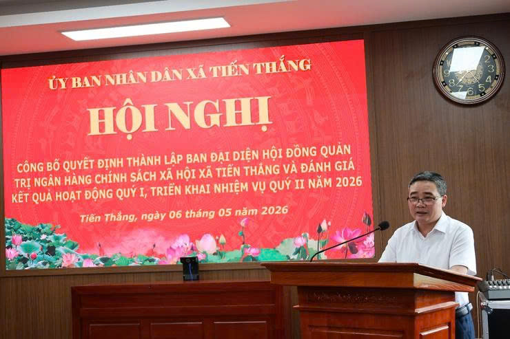 Xã Tiến Thắng kiện toàn đầu mối quản lý, đưa vốn tín dụng chính sách đến đúng đối tượng