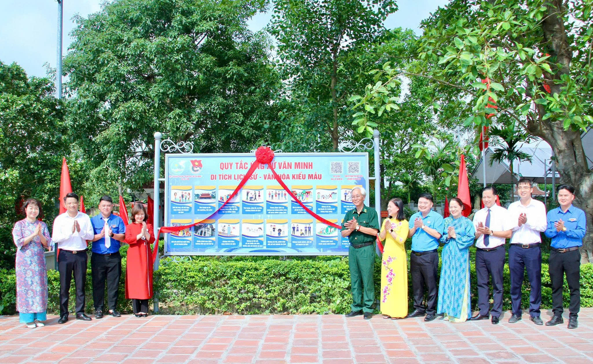 Xã Thư Lâm ra mắt mô hình “Di tích lịch sử - văn hóa kiểu mẫu”, lan tỏa giá trị học và làm theo Bác