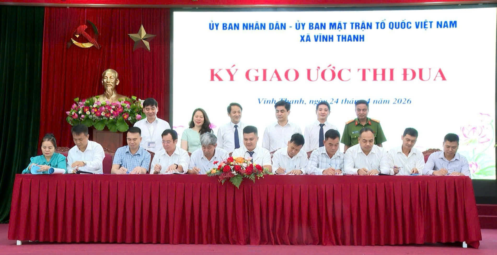 Xã Vĩnh Thanh phát huy sức dân, kiến tạo môi trường sống văn minh từ cơ sở