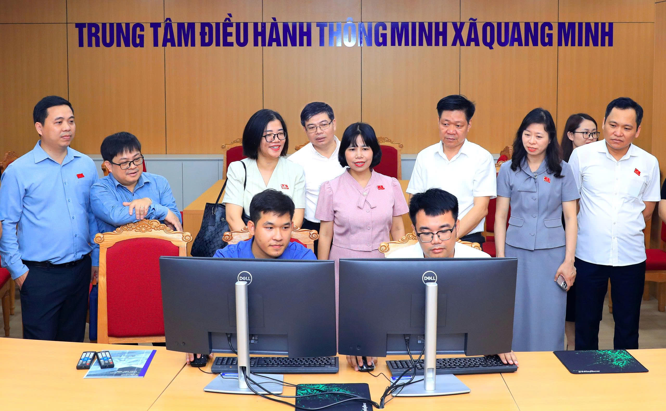 Xã Quang Minh đẩy chuyển đổi số từ cơ sở, hướng tới khai thác dữ liệu thực chất, hiệu quả