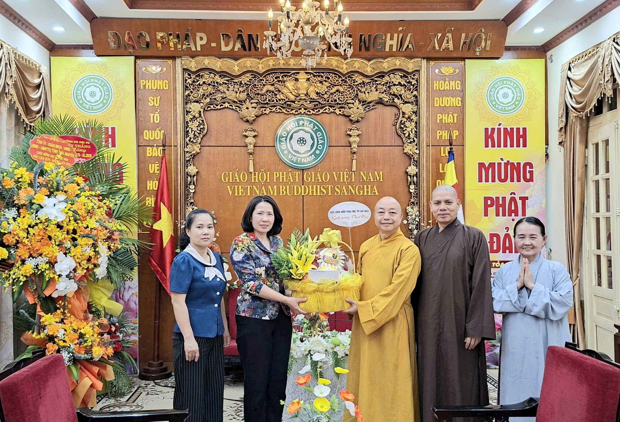 Hội Liên hiệp phụ nữ thành phố Hà Nội lan tỏa tinh thần đoàn kết, nhân ái trong mùa Phật đản