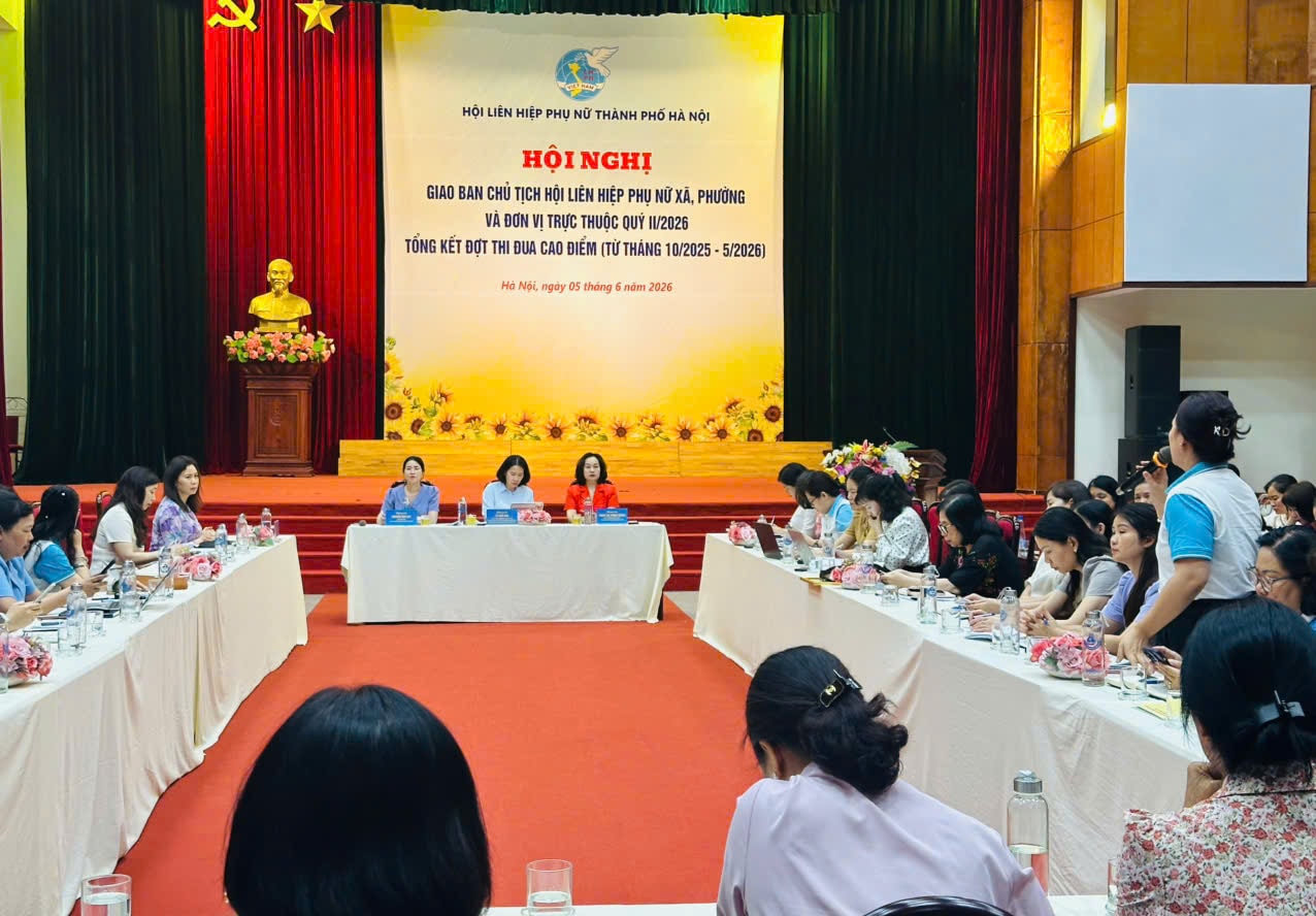 Hội Liên hiệp phụ nữ thành phố Hà Nội phát động khí thế thi đua mới, lan tỏa vai trò phụ nữ Thủ đô trong phát triển cộng đồng