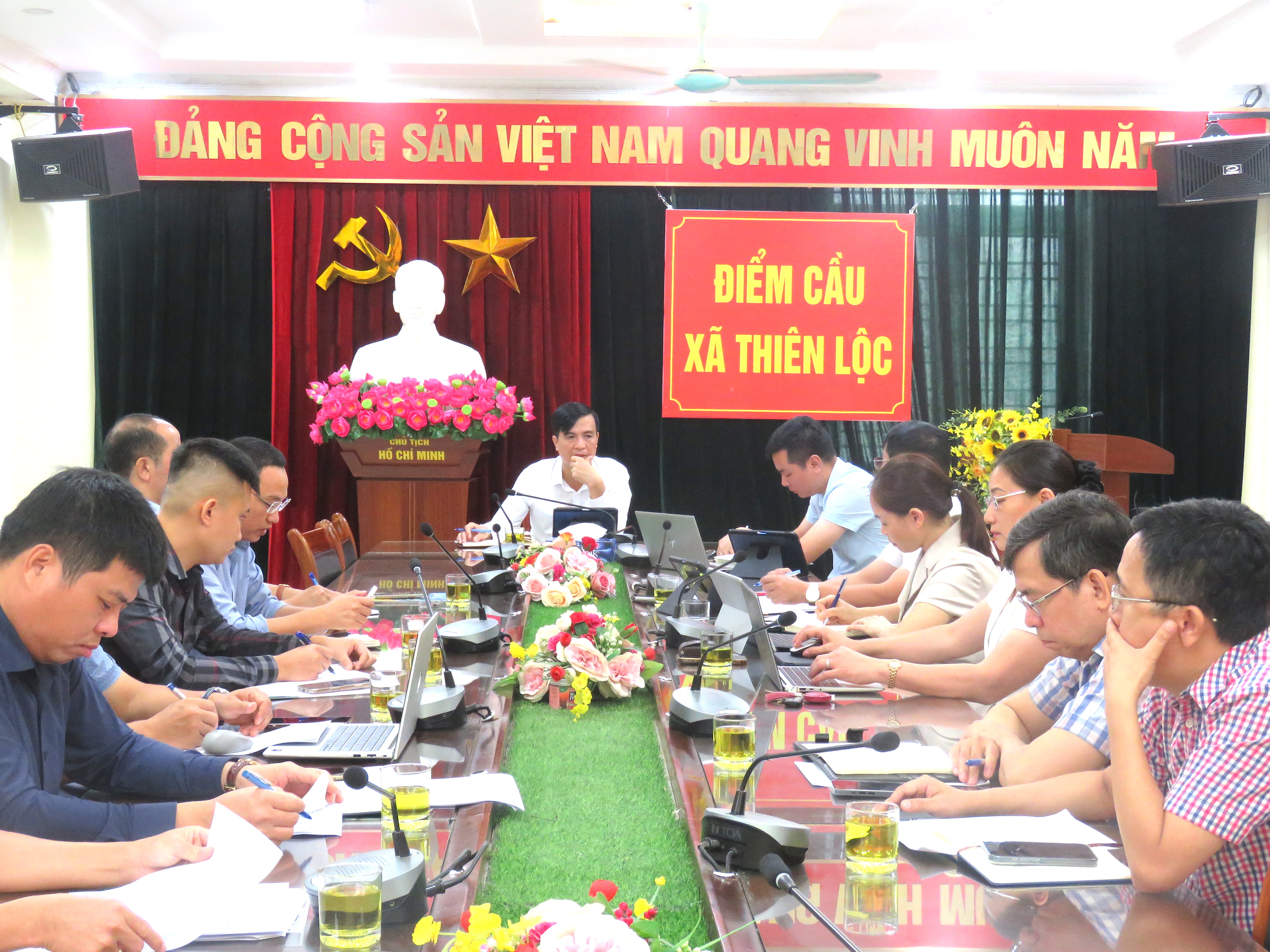 Xã Thiên Lộc rà soát, đẩy nhanh tiến độ triển khai các dự án xây dựng nhà ở xã hội