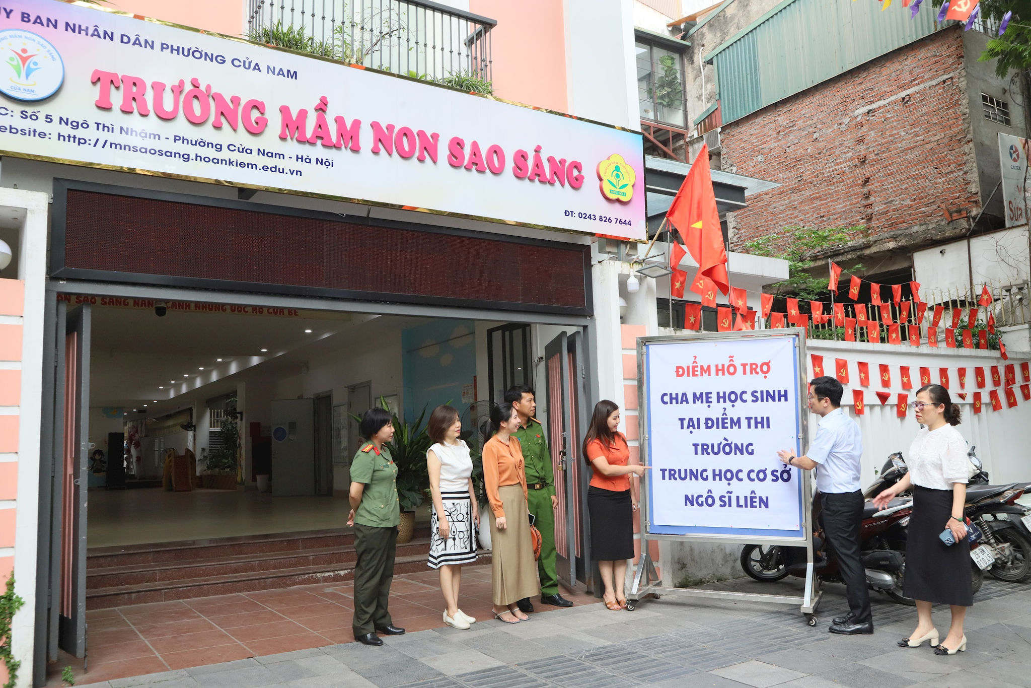 Phường Cửa Nam rà soát toàn diện 3 điểm thi, sẵn sàng cho kỳ thi tốt nghiệp THPT