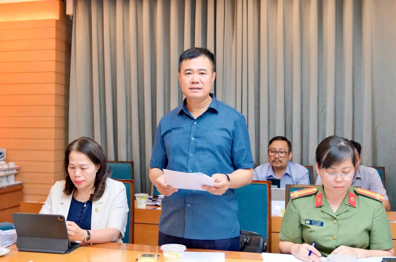 Ban Pháp chế HĐND thành phố Hà Nội thẩm định dự thảo nghị quyết về xử phạt vi phạm trong lĩnh vực an ninh, trật tự và trật tự đô thị