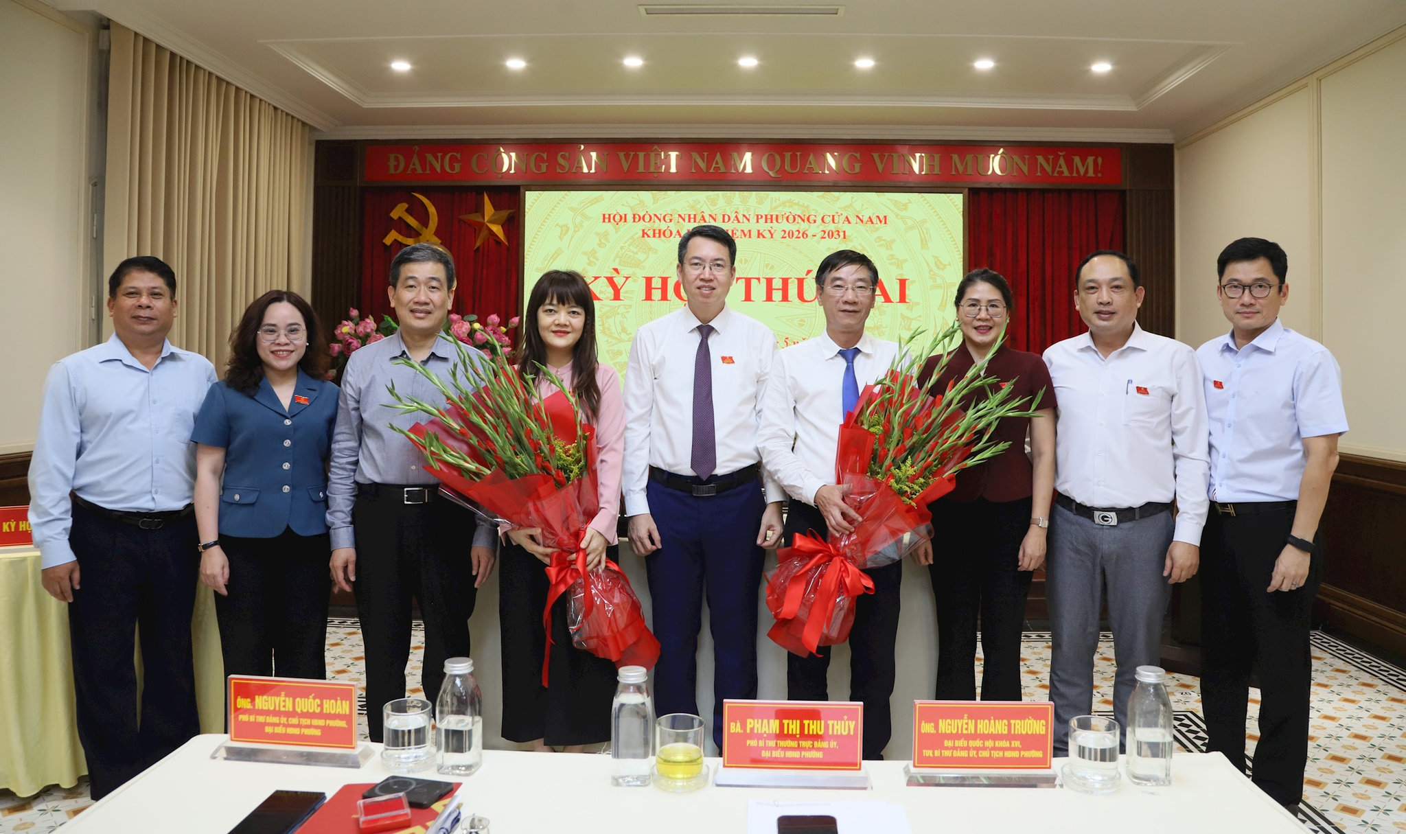 Phường Cửa Nam kiện toàn nhân sự HĐND, siết trách nhiệm xử lý 5 điểm nghẽn