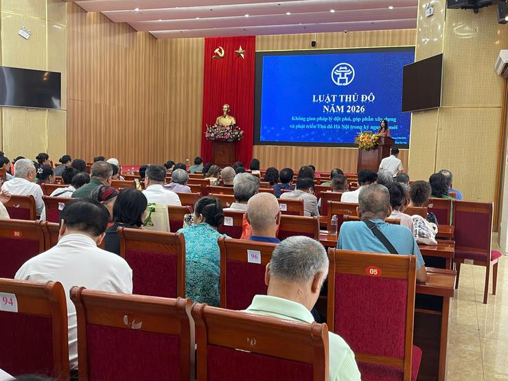 Phường Hoàng Mai nâng cao hiệu quả tuyên truyền, đưa Luật Thủ đô năm 2026 lan tỏa sâu rộng đến cơ sở