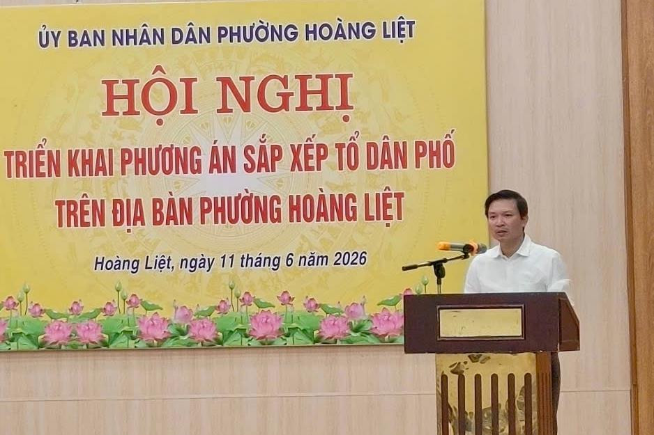 Phường Hoàng Liệt triển khai lấy ý kiến người dân, hoàn thiện phương án sắp xếp tổ dân phố theo hướng tinh gọn, hiệu quả