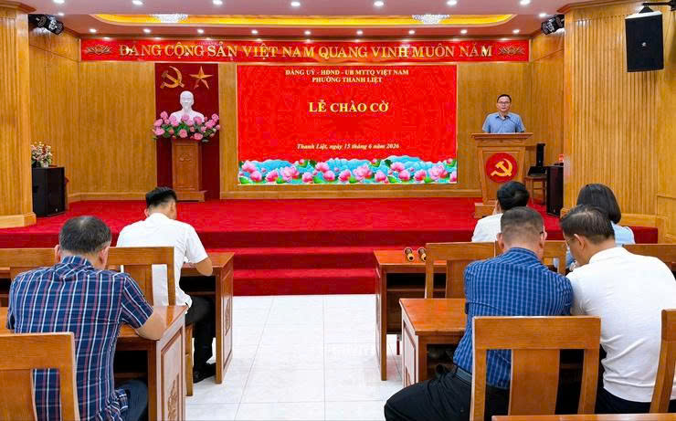 Phường Thanh Liệt nâng cao kỷ cương hành chính, kiện toàn đội ngũ cán bộ đáp ứng yêu cầu nhiệm vụ mới
