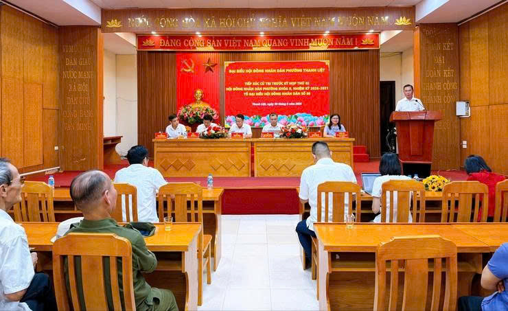 Phường Thanh Liệt lắng nghe, tập trung tháo gỡ những vấn đề dân sinh