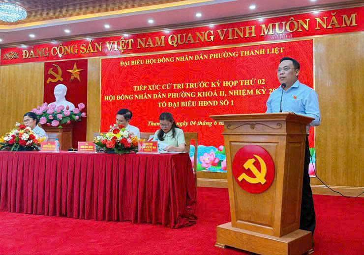 Phường Thanh Liệt lắng nghe ý kiến cử tri, tập trung tháo gỡ những vấn đề dân sinh từ cơ sở