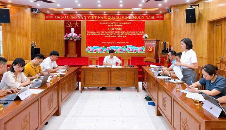 Phường Thanh Liệt tăng tốc chuyển đổi số, đưa công nghệ và đổi mới sáng tạo vào thực tiễn