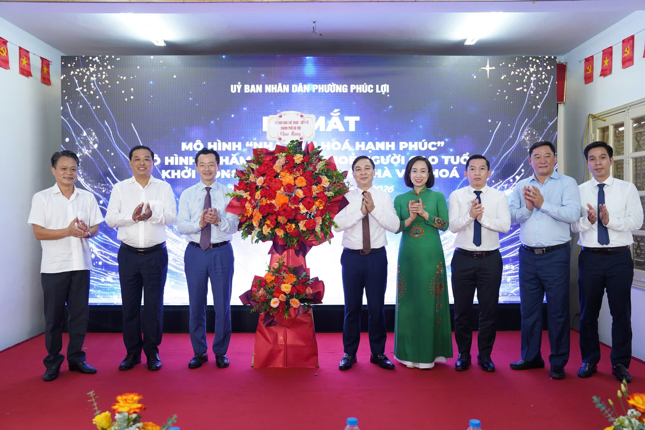 Phường Phúc Lợi ra mắt mô hình “Nhà văn hóa hạnh phúc” và “Chăm sóc sức khỏe Người cao tuổi”, nâng cao chất lượng sống của người dân
