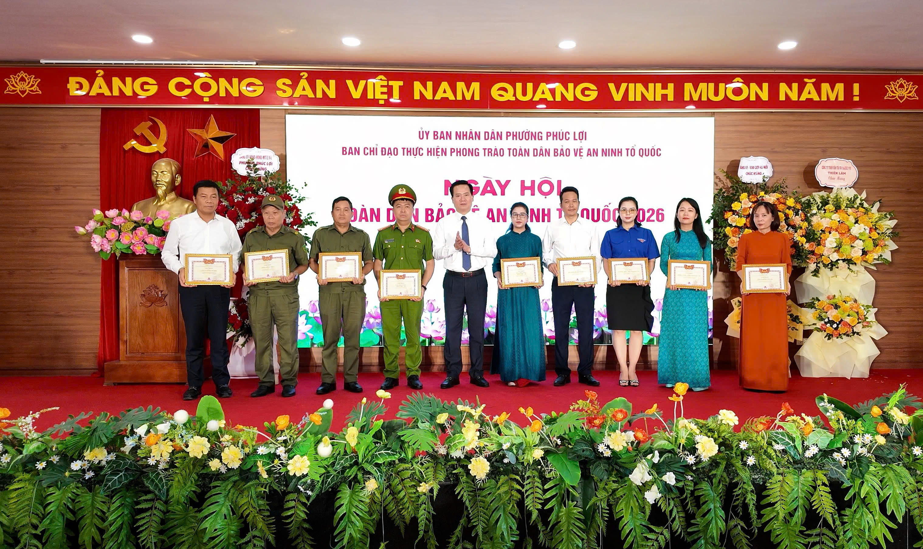 Phường Phúc Lợi lan tỏa sức mạnh toàn dân trong bảo vệ an ninh Tổ quốc, xây dựng địa bàn an toàn từ cơ sở