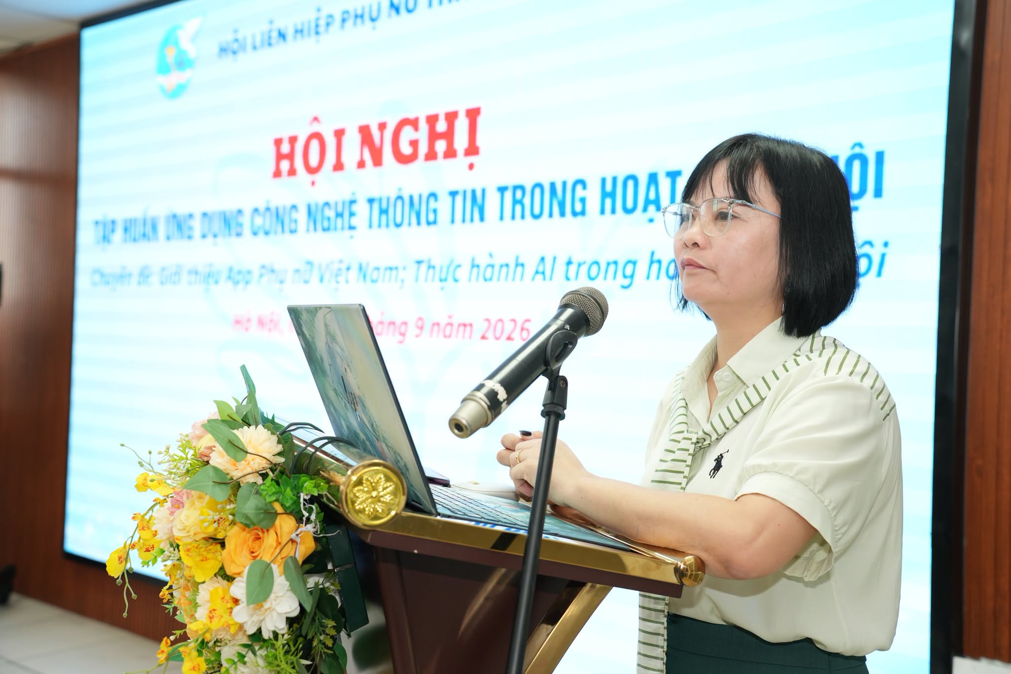 Nâng cao nhận thức về công tác đối ngoại nhân dân và năng lực chuyển đổi số cho phụ nữ Thủ đô